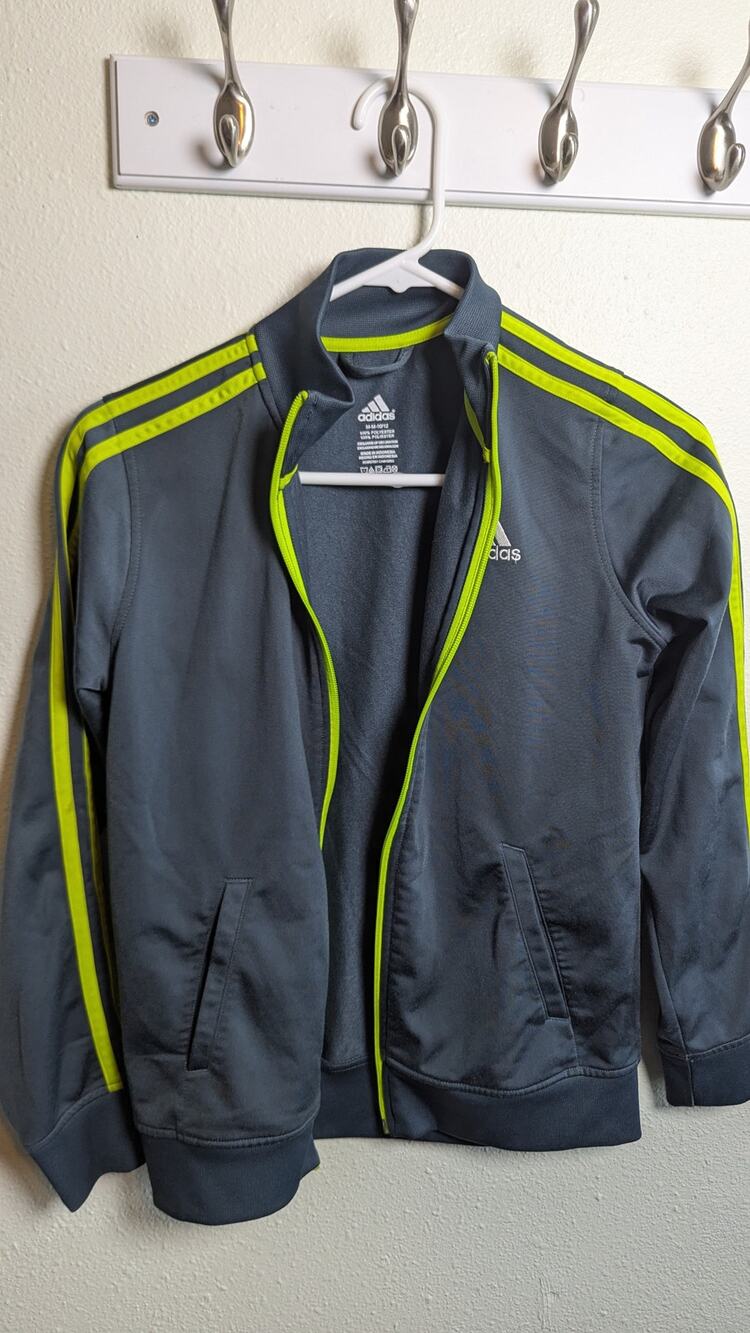 Adidas Youth Zip-Up Jacket Size Medium